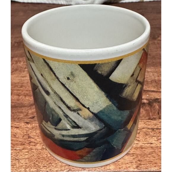 CAFE ARTS F Marc MUG Cafe Arts Henriksen Imports Ceramic Cup Mug - Picture 4 of 6